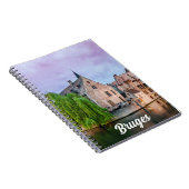 ブルージュ旧市街と鐘楼 ノートブック (右側)