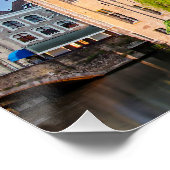 ブルージュ旧市街と鐘楼 ポスター (コーナー)