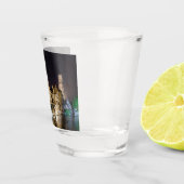 ブルージュ絵画の旧市街と鐘楼 ショットグラス (右)