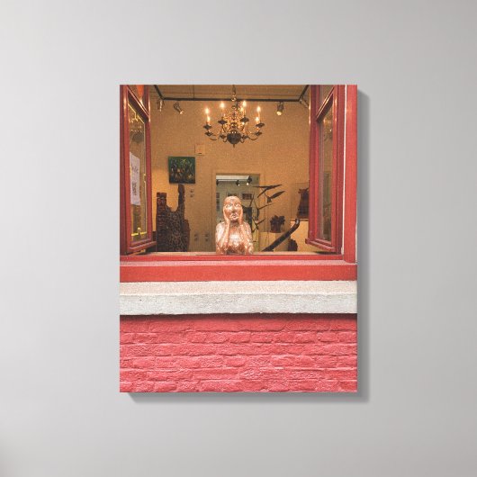 ブルージュ顔 キャンバスプリント (正面)