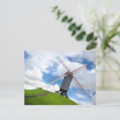 ブルージュ風車はがき ポストカード (スタンド正面)
