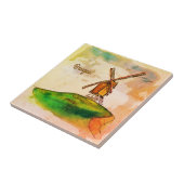 ブルージュ風車 タイル (側面)