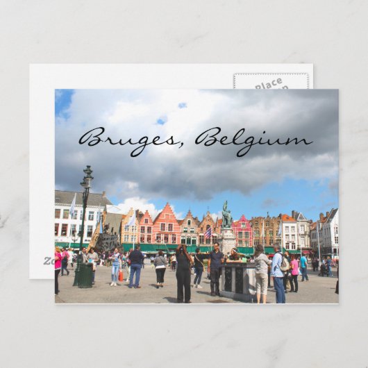 ブルージュ、ベルギーのはがき ポストカード (正面/裏面)