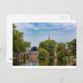 ブルージュ，ベルギー ポストカード (正面/裏面)