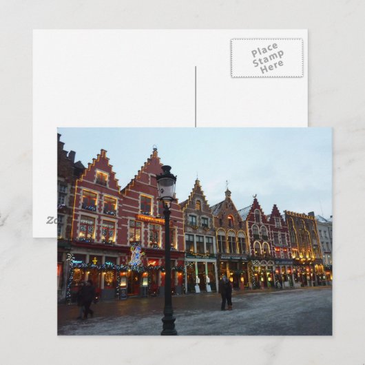 ブルージュ ポストカード (正面/裏面)