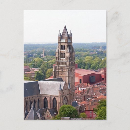 ブルージュ#19 ポストカード (正面)