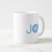 ブルージョイクリスマスジャイアントコーヒーマグ ジャンボコーヒーマグカップ (正面右)