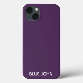 ブルージョンパープルカラー名ケースメイトiPhoneケース iPhone 13ケース