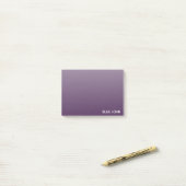 ブルージョンパープルカラー名 ポストイット (デスク上)