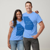 ブルージョージアが頭から離れない Tシャツ (ユニセックス)