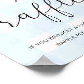 ブルージンガムおむつラッフルポスター ポスター (角)