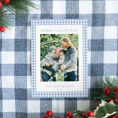 ブルージンガムのクリスマスフォト シーズンカード