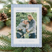 ブルージンガムのクリスマスフォト シーズンカード