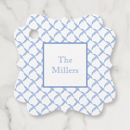 ブルージンガムカスタムラベル フェイバータグ (正面)