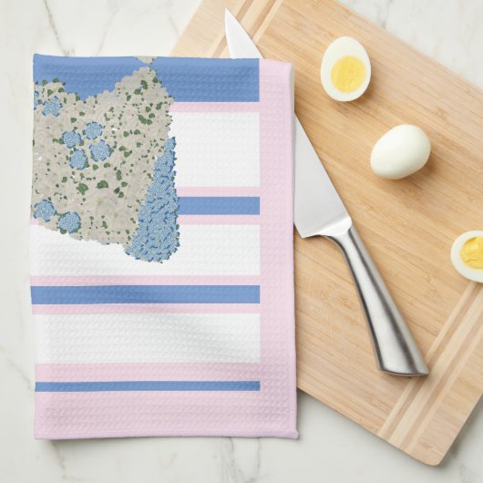 ブルージンジャージャースマグノリア(犬)スタッフォードドッグス キッチンタオル (四つ折り)