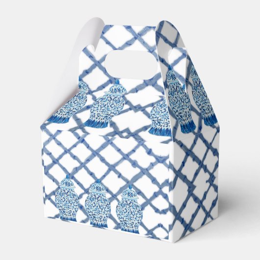 ブルージンジャージャースリボンパーティー特典ボックス フェイバーボックス (正面サイド)