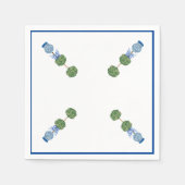 ブルージンジャージャー・トップアイアリー・ヴィネ  スタンダードカクテルナプキン (正面)