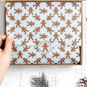 ブルージンジャーブレッドマンクリスマス 薄葉紙