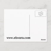 ブルージン語はがき ポストカード (裏面)