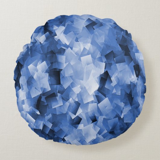 ブルージータイムズ…... ラウンドクッション (正面)