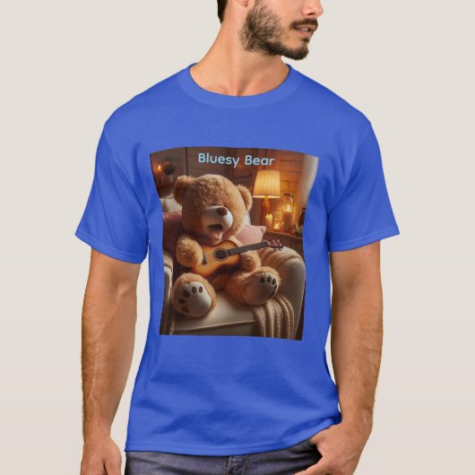 ブルージーベア Tシャツ (正面)