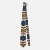 ブルージーンズと埃っぽいトレイル(より大きいバージョン) ネクタイ (正面)