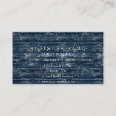 ブルージーンズウッドミニマリズムのスタイリストVip 名刺 (裏面)