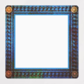 ブルージーンズシームかわいい国の防水 ラベル (デザイン1)