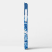 ブルージーンズデニム生地 Case-Mate iPhoneケース (裏面 / 左)