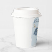 ブルージーンズモダンボーイ赤ちゃんシャワー 紙コップ (右)