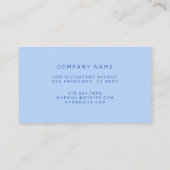 ブルージーンズラグジュアリー 名刺 (裏面)