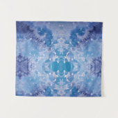 ブルージーンズレトロ絞り染め タペストリー (正面(横))