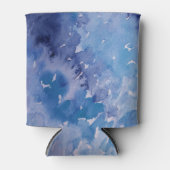 ブルージーンズレトロ絞り染め 缶クーラー (正面)