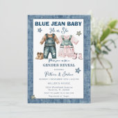 ブルージーンズ性別発表、彼か彼女か 招待状 (スタンド正面)
