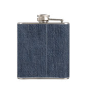 ブルージーンズ生地 フラスク (裏面)