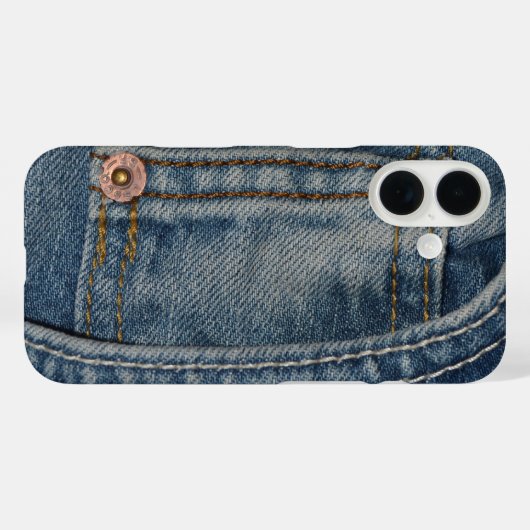 ブルージーンズ・グランジ Case-Mate iPhoneケース (裏面 (横))