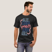 ブルージーンズ&パールサザンガール Tシャツ (正面フル)