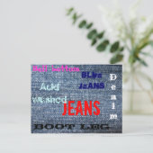 ブルージーンズ ポストカード (スタンド正面)