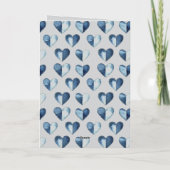 ブルージーン デニム ハーツ ラブ カード (裏面)