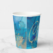 ブルースとゴールズ8オズ。 紙コップ (右)