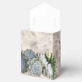 ブルースの多肉的な淡い色の色合い フェイバーボックス (オープン)