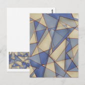 ブルースの抽象 ポストカード (正面/裏面)