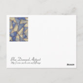 ブルースの抽象 ポストカード (裏面)