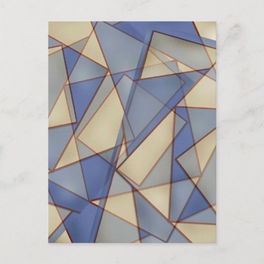 ブルースの抽象 ポストカード (正面)