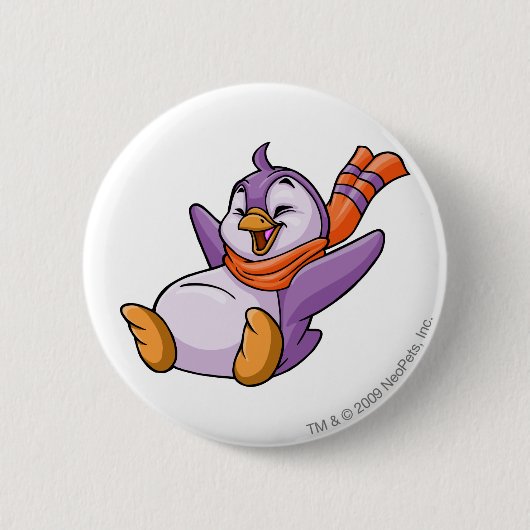 ブルースの紫色 缶バッジ (正面)