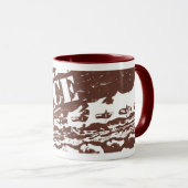 ブルースはマグを追跡します マグカップ (正面右)