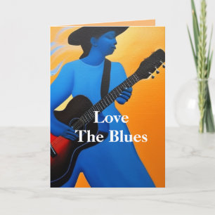 ブルースを愛する 案内状