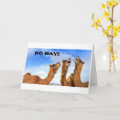 ブルースを歌う**60誕生日**ユーモア カード (黄色い花)