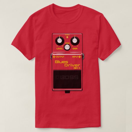 ブルースを運転する Tシャツ (デザイン正面)