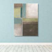 ブルースアットデュスクII キャンバスプリント (インサイチュ (ウッドフロア))